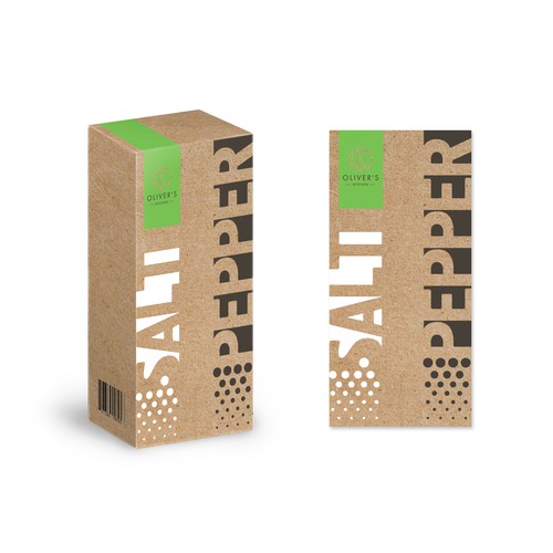 Concept. Oliver's Kitchen create a new packaging identity