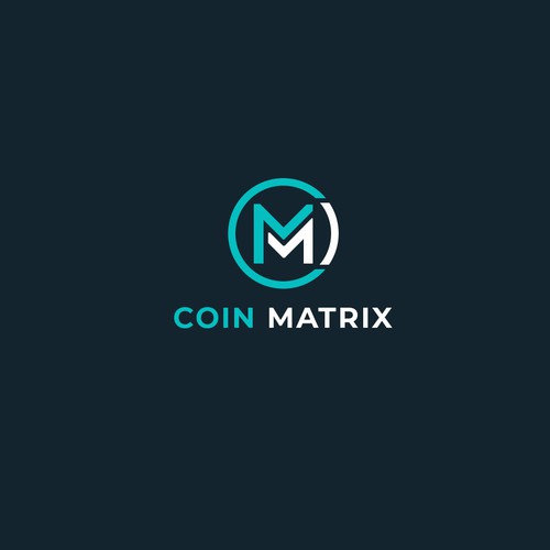 Bold logo for Bitcoin company coin metrix