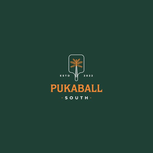 Logo for a pickleball location