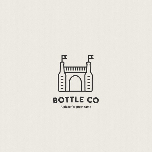 Logo for beer store