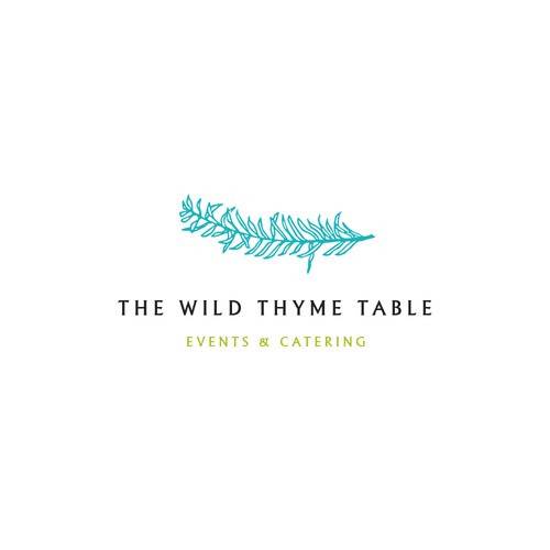 Logo Design Concept for The Wild Thyme Table