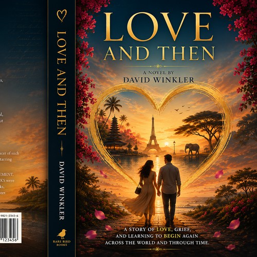 Love And Then | Literary Romance Novel Cover