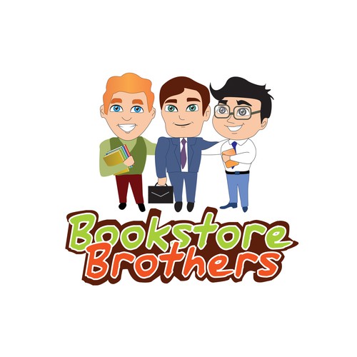 Be CREATIVE and have FUN! Design a logo for Bookstore Brothers.