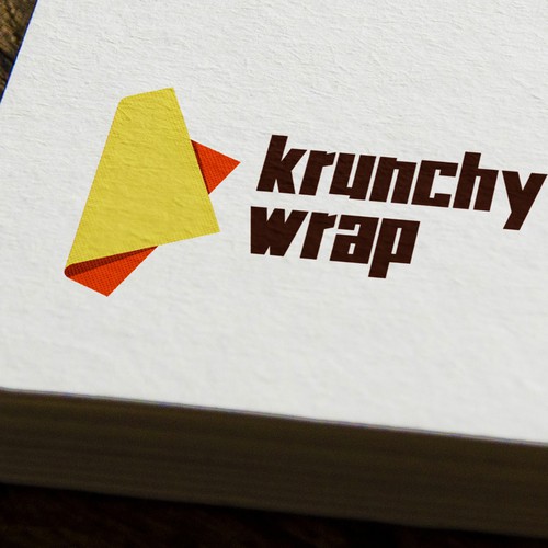 Logo and brand guideline for Krunchy Wrap