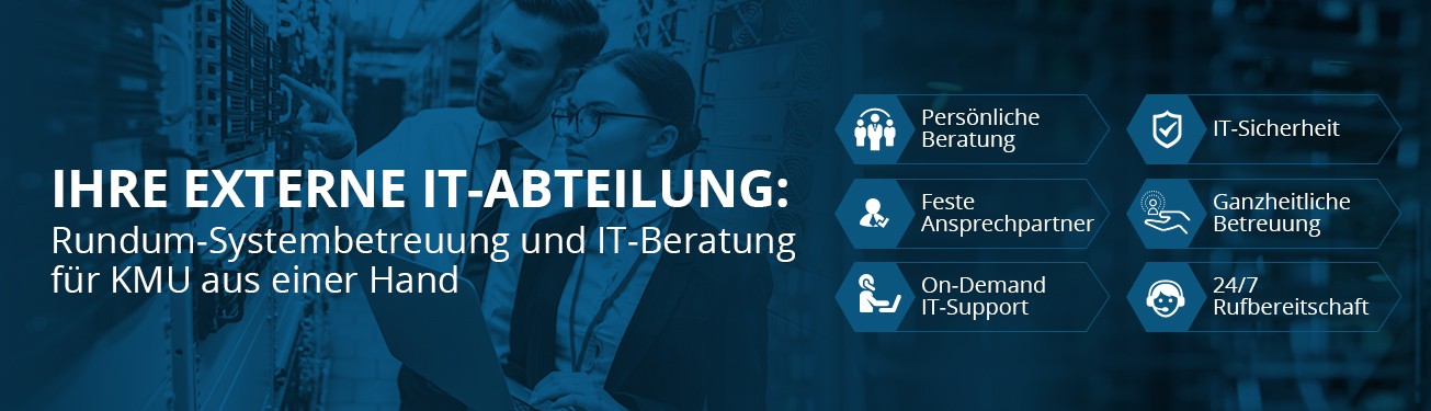 website banner for IT-company website