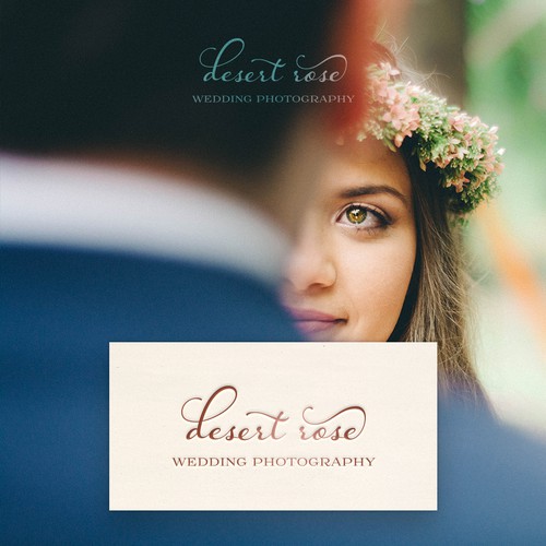 Logo Package for Desert Rose Wedding Photography