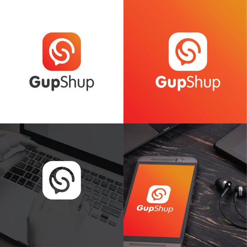GupShup Logo Design