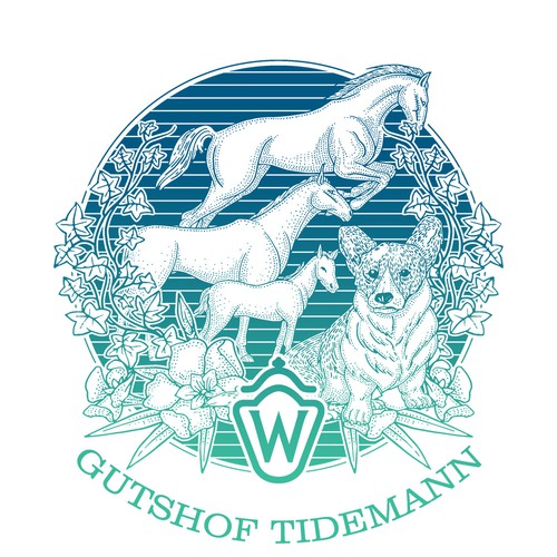 Gutsof Tidemann Logo/ illustration