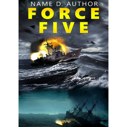 Action adventure nover Kindle book cover