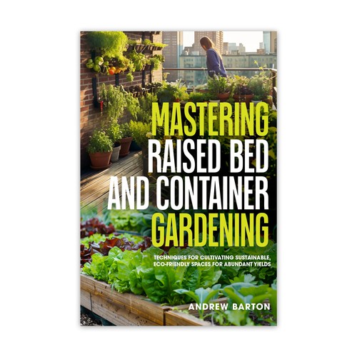 Raised Bed and container gardening book cover