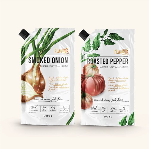 The Flavour Project Packaging concept