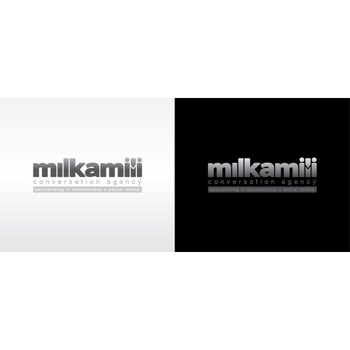 Logo Design for - Milkamili Conversation Agency