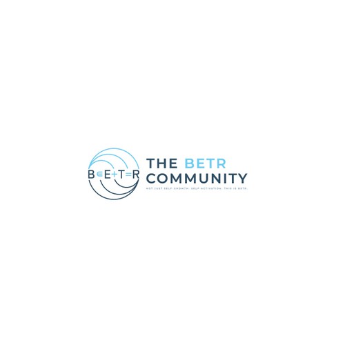 Logo Design for The BETR Community — Where Beliefs Meet Glow-Ups ✨