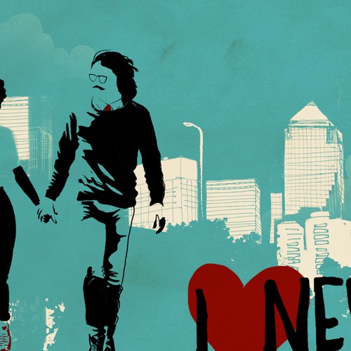Create city themed graphics: London, Paris, Rome, and NYC for Tablet and Mobile cases
