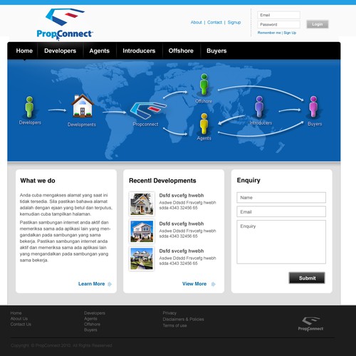 Stunning Web Site Needed For New Property Portal