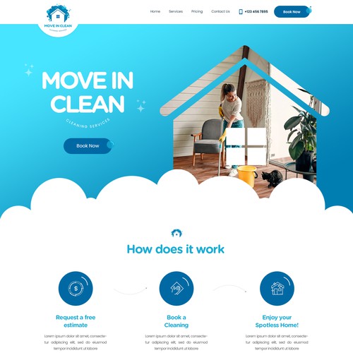  We need a great web design for our cleaning business