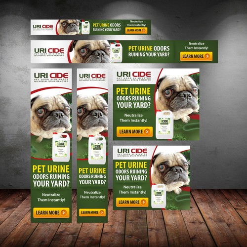 Need Creative Web Banner Ads Designed for Pet Product!