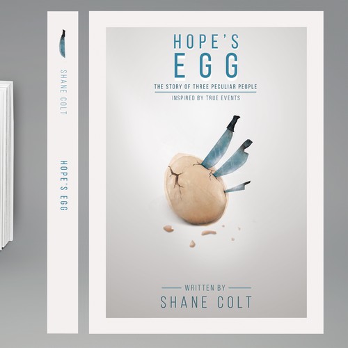 Hope's Egg book cover design