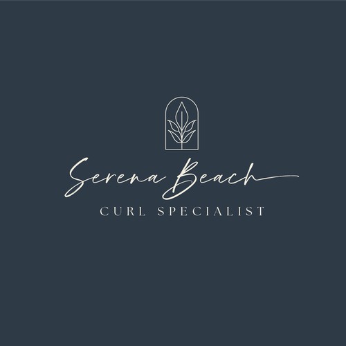 Serena Beach logo design