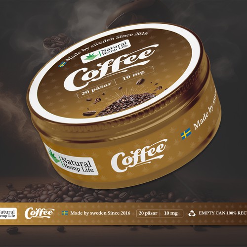 Premium Label Design for a Modern Product