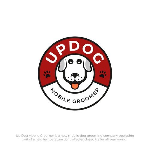 "UpDog Mobile Groomer" Logo