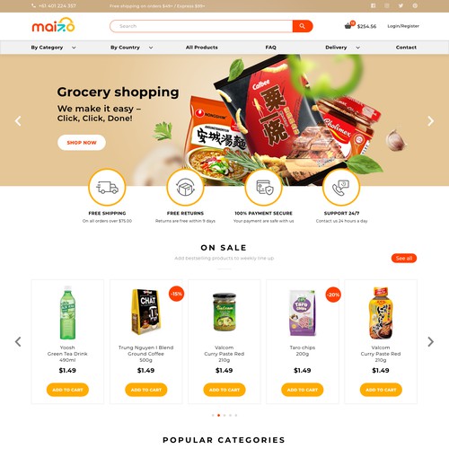 Online Grocery Store