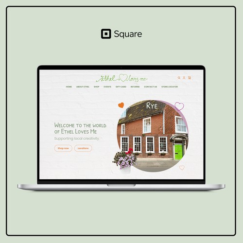 Creative and Independent Store - Square Online Website Design