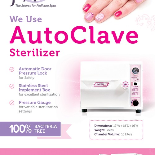 Poster design for J&A AutoClave