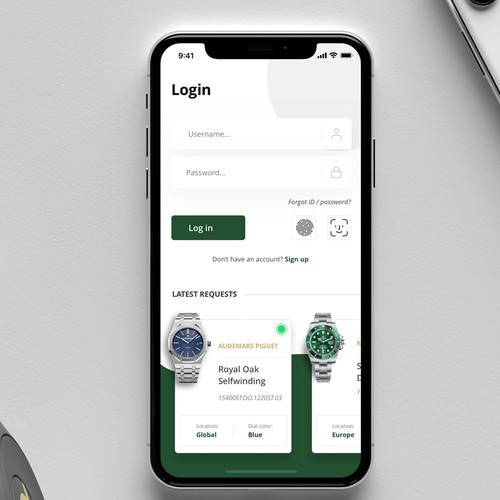 Luxury Watch App