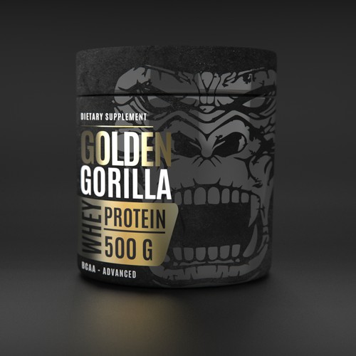 Whey Protein Label Design