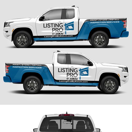Listing Pro Truck Wrap
