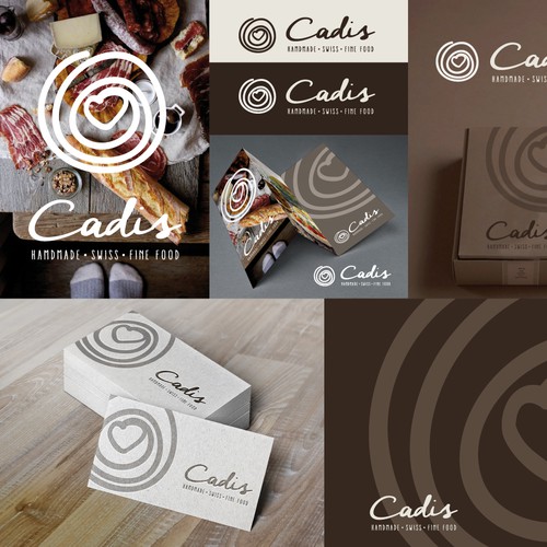 Create an iconic, premium and authentic logo for homemade swiss fine food