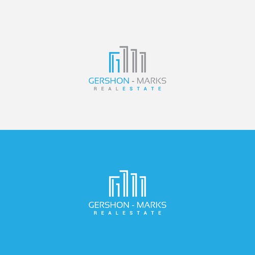 Logo concept for Gershon and Marks Real Estate