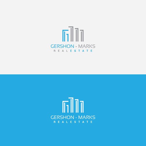 Logo concept for Gershon and Marks Real Estate