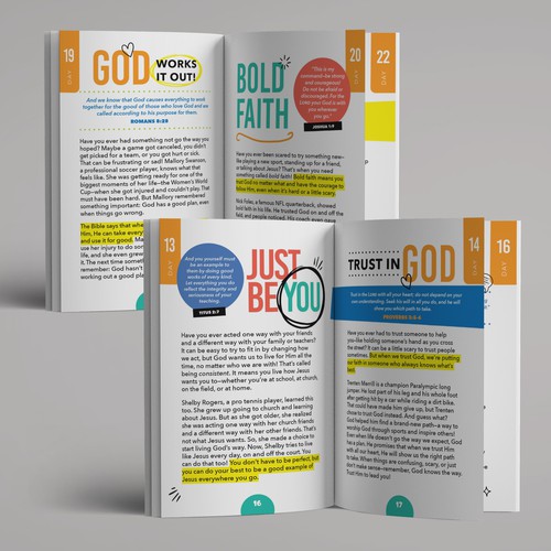 Book interior layout