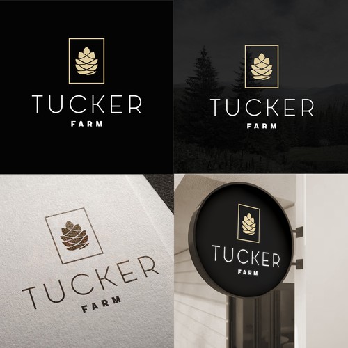 Logo design for Tucker Farm