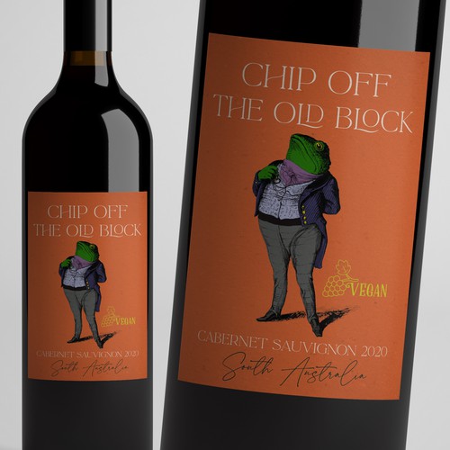 wine label