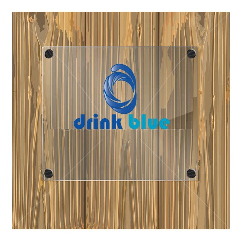 DrinkBlue Logo: help us to revolutionize the market for healthy and sustainbale PET free drinks