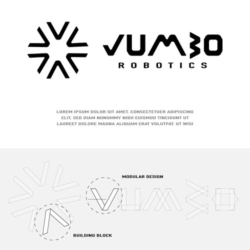 modular logo design