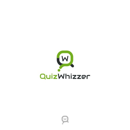 concept logo for quiz whizzer