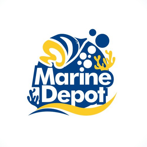 New Marine Depot's logo
