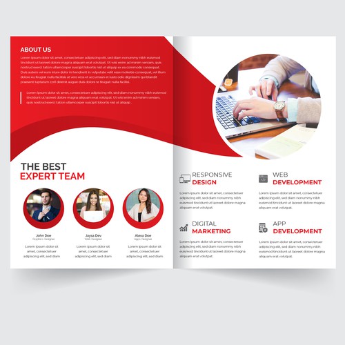 Brochure design templates