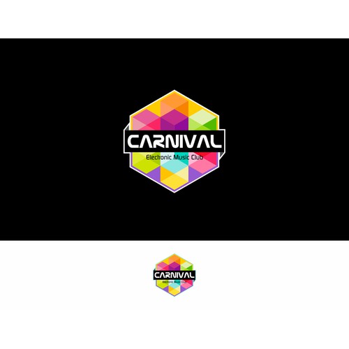 Create bright and bold logo for Carnival Electronic Music Club