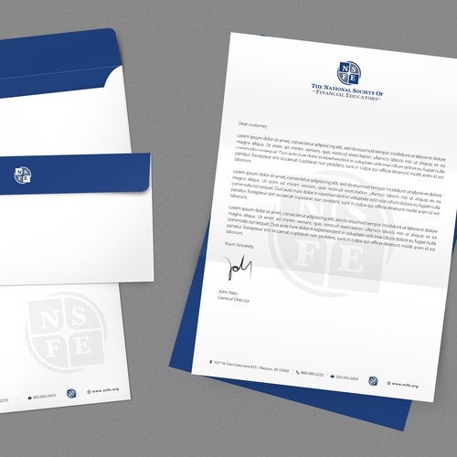 Letterhead and Envelope Design