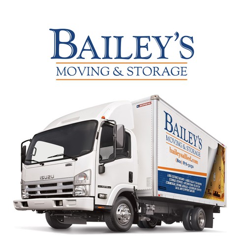 Bailey's Moving and Storage Vehicle Wrap