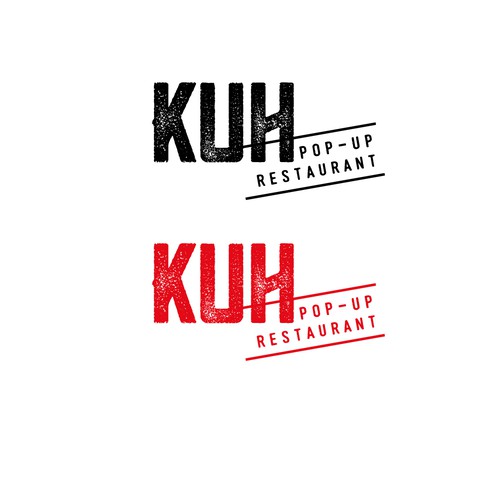 Logo für ein Pop-up Restaurant