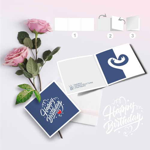 Happy birthday greeting card