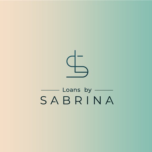 Minimalistic logo for financial business