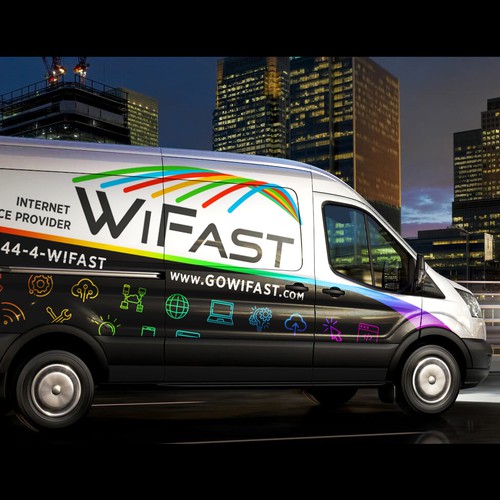 Van Wrap Design for WiFast
