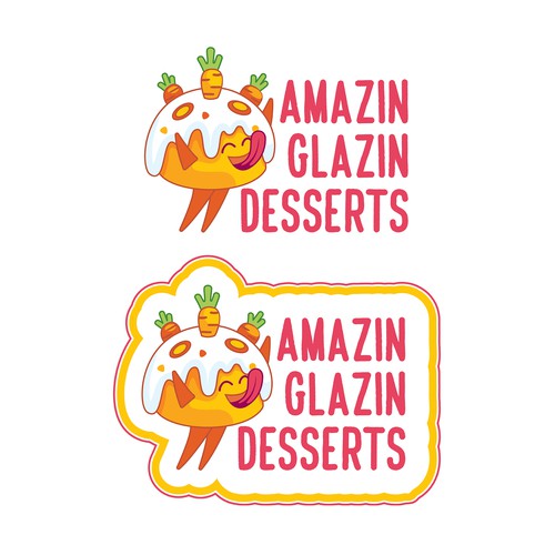 Logo design for company "Amazin Glazin Desserts"